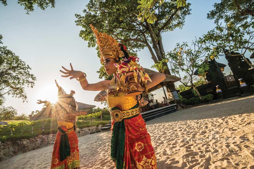 Festive Entertainment at Four Seasons Bali Jimbaran Bay, Bali, Indonesia