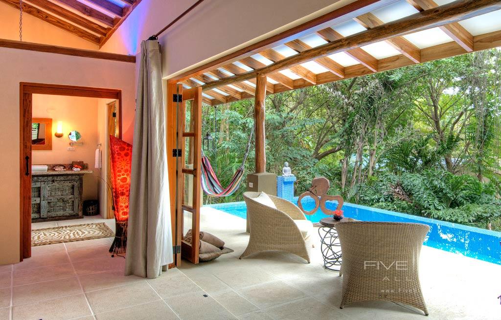 Pool Villa at Casa Chameleon at Mal Pais, Costa Rica