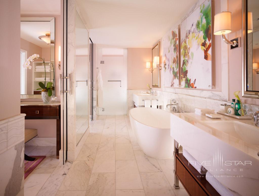 Premier Suite Bath at Beverly Hills Hotel, Beverly Hills, CA