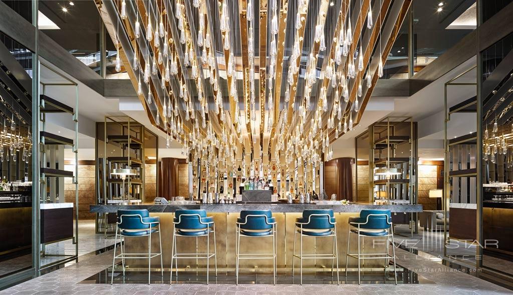 Bar at Fairmont Rey Juan Carlos I, Barcelona, Spain