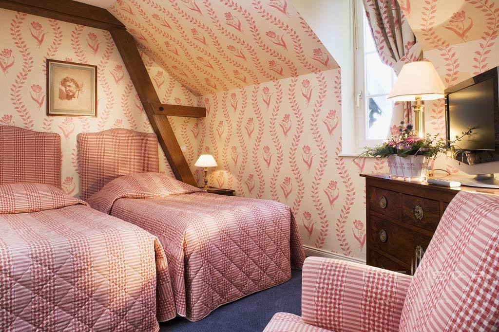 Double Guest Room at Chateau D'Isenbourg, Rouffach, France