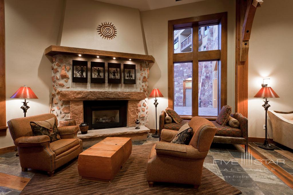 Lobby of Sundial Lodge, Park City, UT