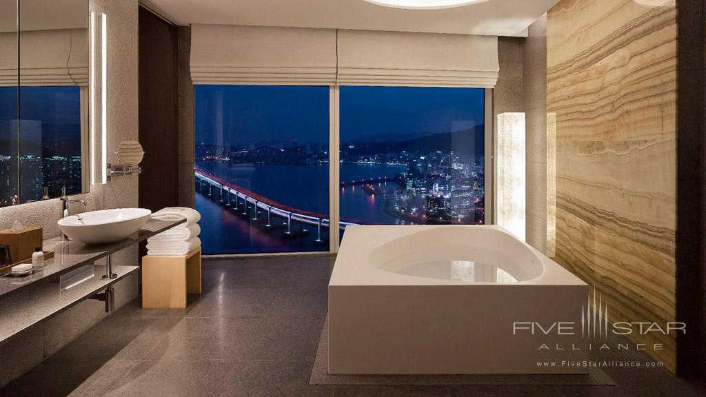 Presidential Suite Bath at Park Hyatt Busan, South Korea