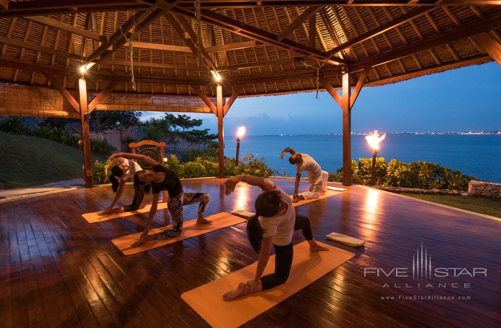 Enjoy Relaxing Yoga at Four Seasons Bali Jimbaran Bay, Bali, Indonesia