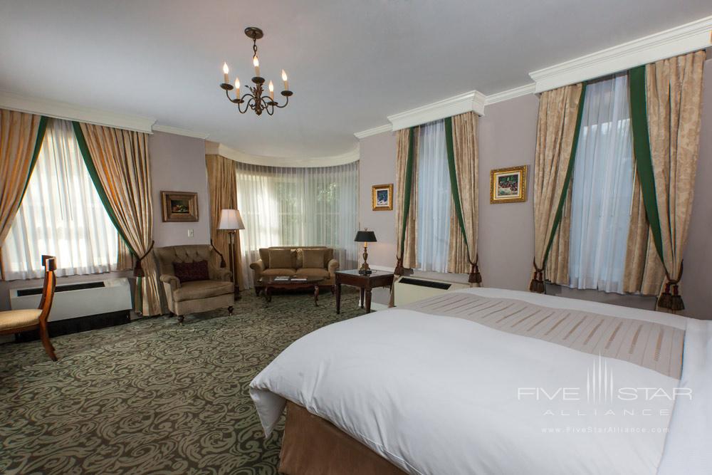 Junior suite at Castle Hotel and Spa, Tarrytown, NY
