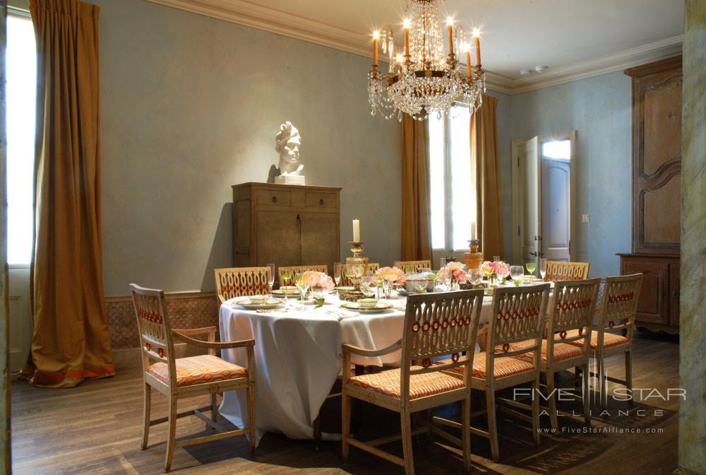 Dining Room at Soniat House, New Orleans