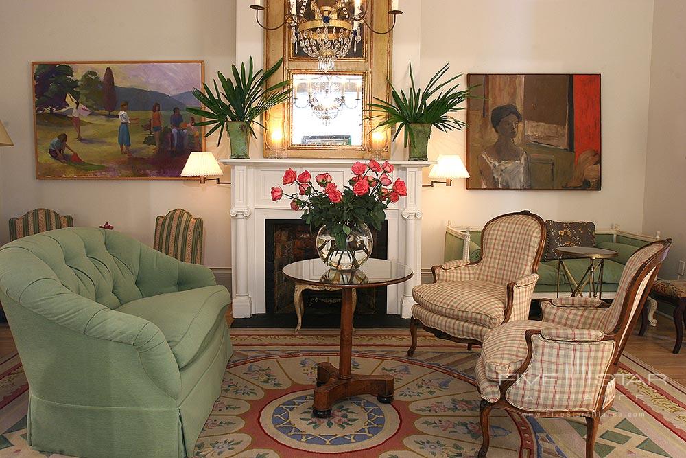 Lounge at Soniat House, New Orleans