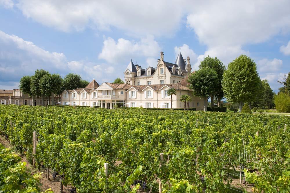 Exterior View of Hotel Chateau Grand Barrail Saint Emilion, France