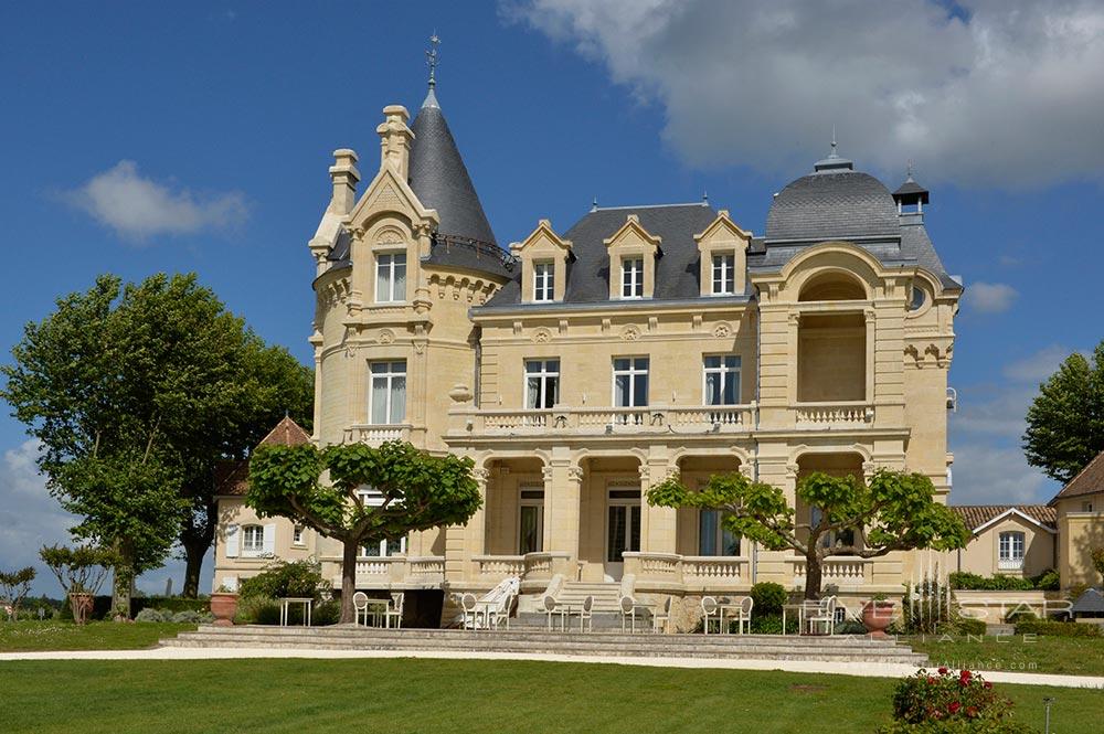 Exterior View of Hotel Chateau Grand Barrail Saint Emilion, France