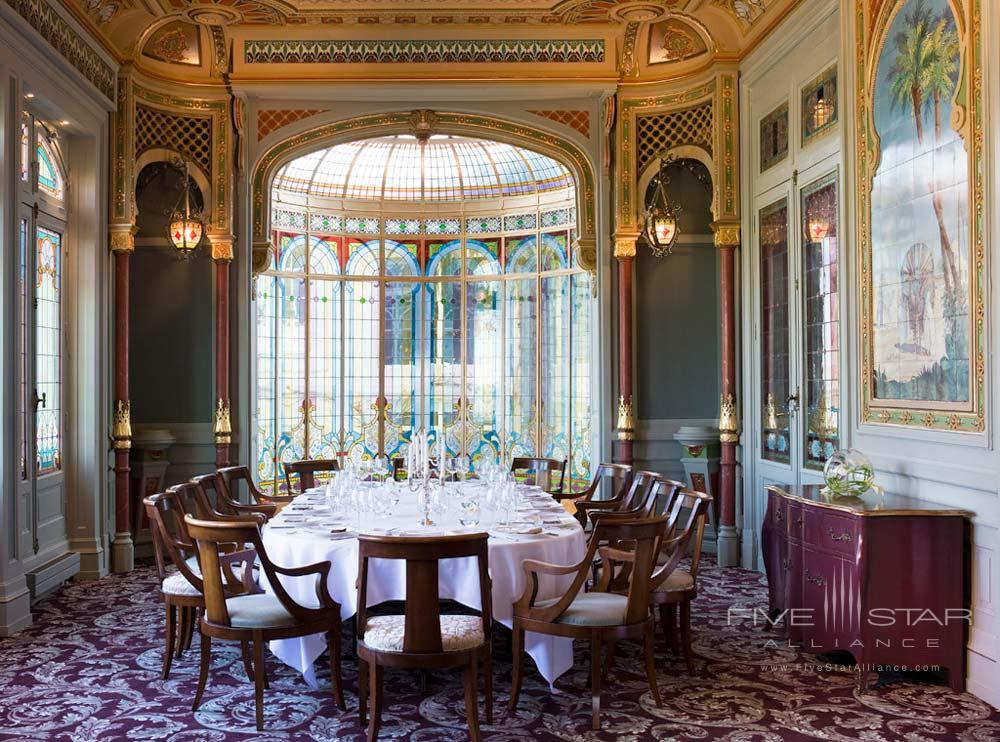 Restaurant Mauresque at Hotel Chateau Grand Barrail Saint Emilion, France