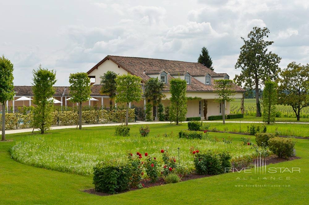 Vineyards House at Hotel Chateau Grand Barrail Saint Emilion, France