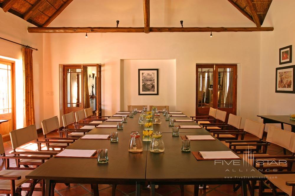 Conference Room at Bushmans Kloof Wilderness Reserve