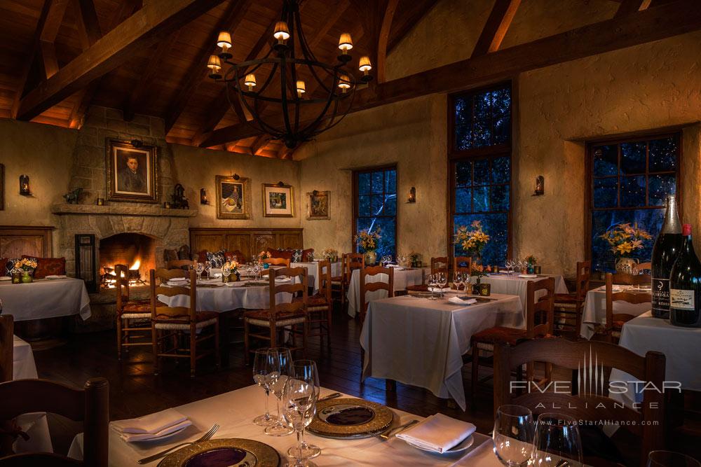 Stonehouse Interior Night San Ysidro Ranch at San Ysidro Ranch, Santa Barbara, CA