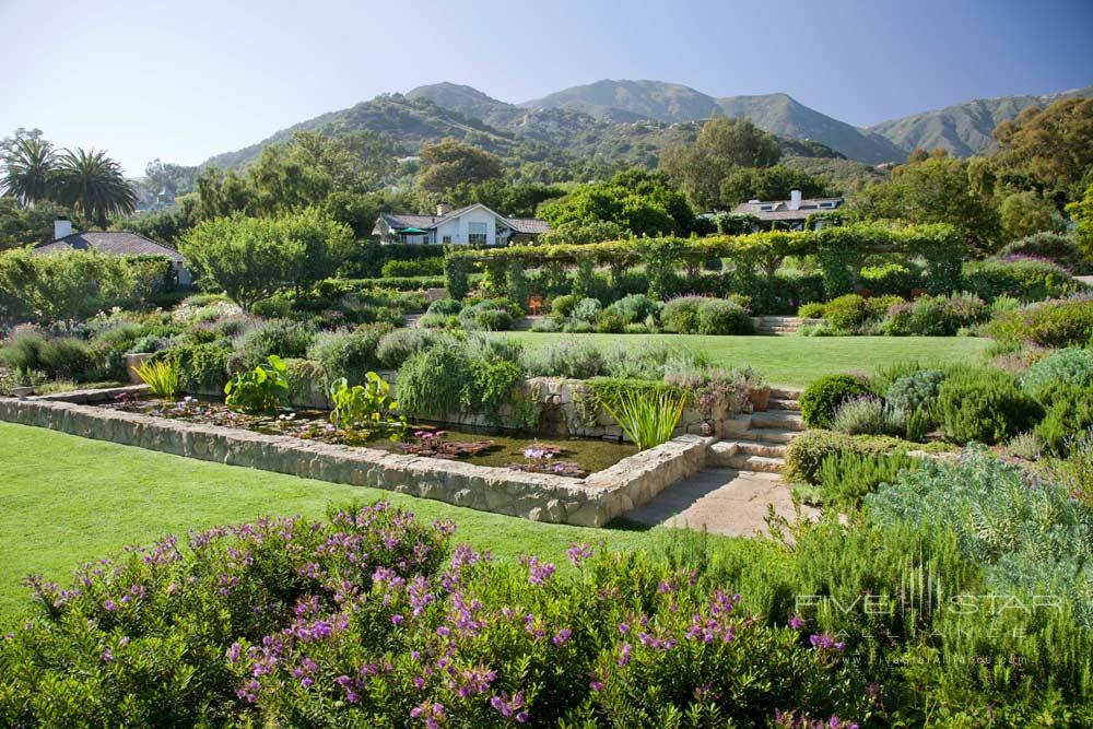 Mountain View and Gardens at San Ysidro Ranch, Santa Barbara, CA