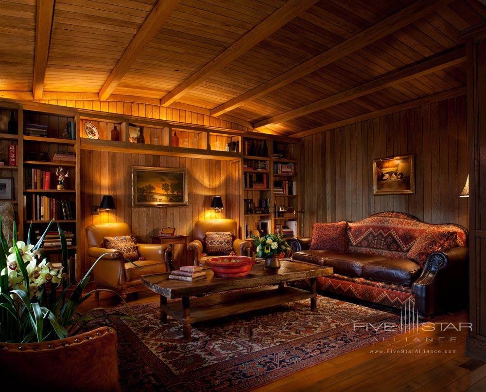 Hacienda Library at San Ysidro Ranch, Santa Barbara, CA