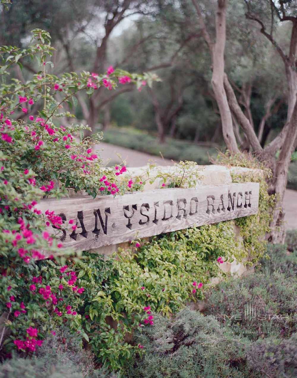 Hotel Entry Way to San Ysidro Ranch, Santa Barbara, CA