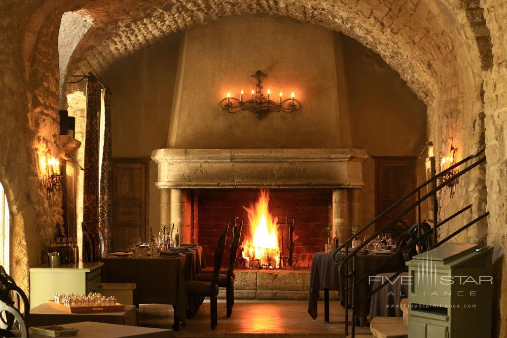 Lounge by the Fire at Hotel Crillon Le Brave
