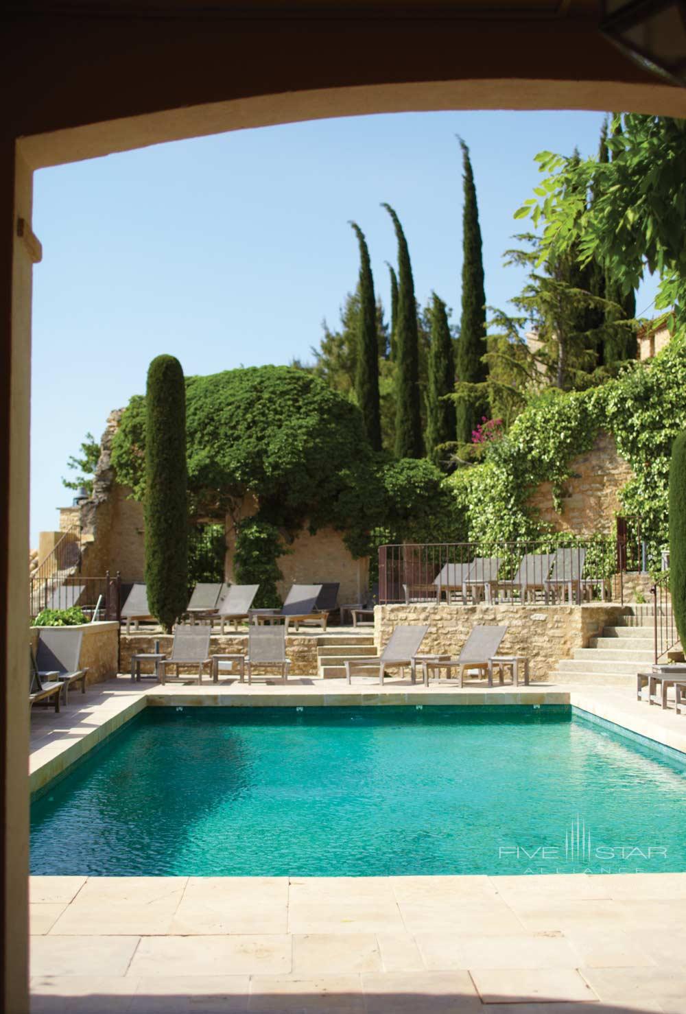 Outdoor Pool at Hotel Crillon Le Brave