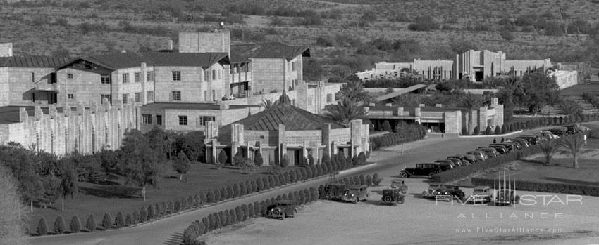 Aerial Photo of The Arizona Biltmore Hotel in Phoenix -The Jewel of the Desertsince 1929.