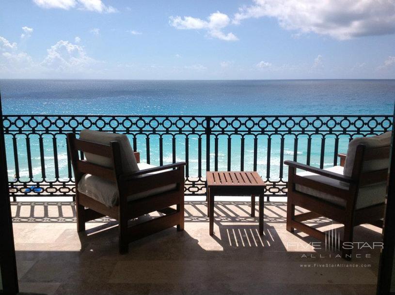 Sandos Cancun Luxury Experience Resort Deck View