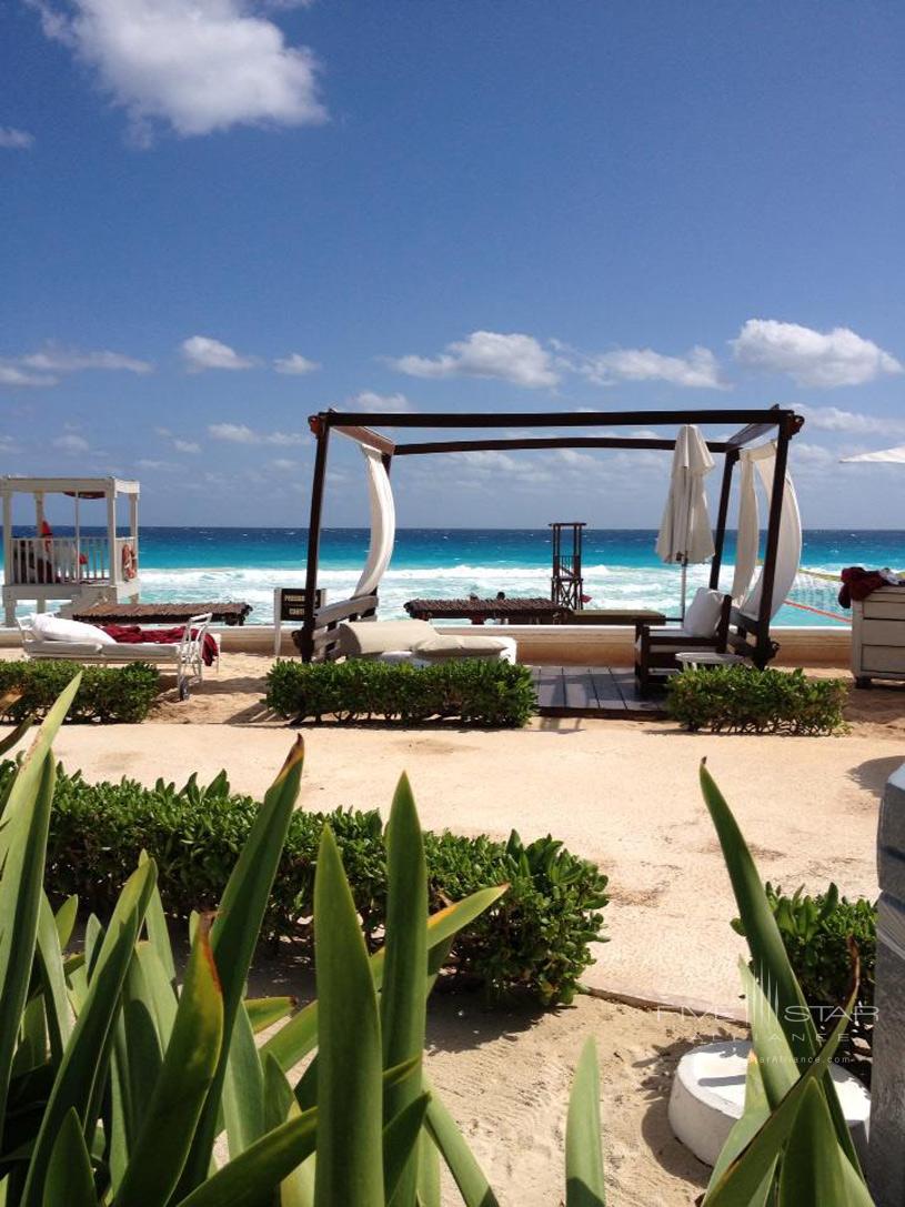 Sandos Cancun Luxury Experience Resort Beach Lounger