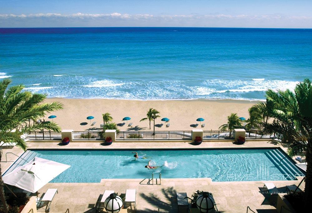 Outdoor Pool and Beach Views at The Atlantic, Florida