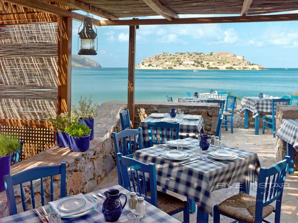 Dining with Ocean Views at Blue Palace Resort and Spa, Greece