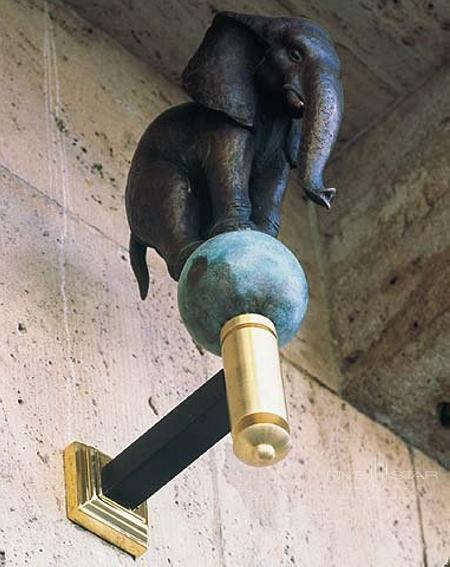 Bronze Statue at Main Entrance