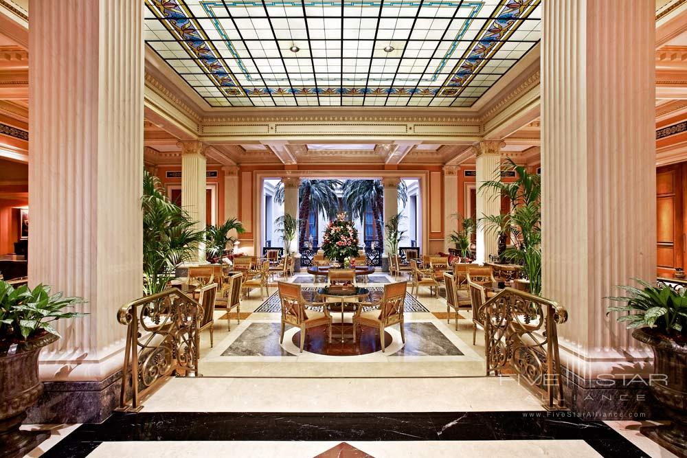 Lobby at Hotel Grande Bretagne