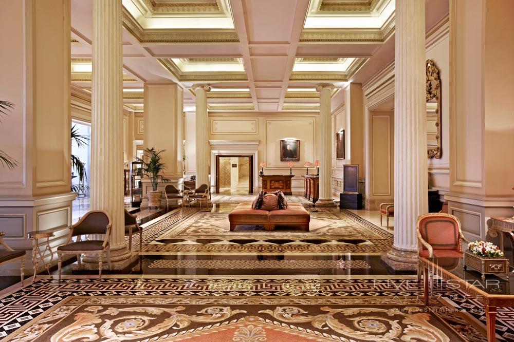 Lobby at Hotel Grande Bretagne