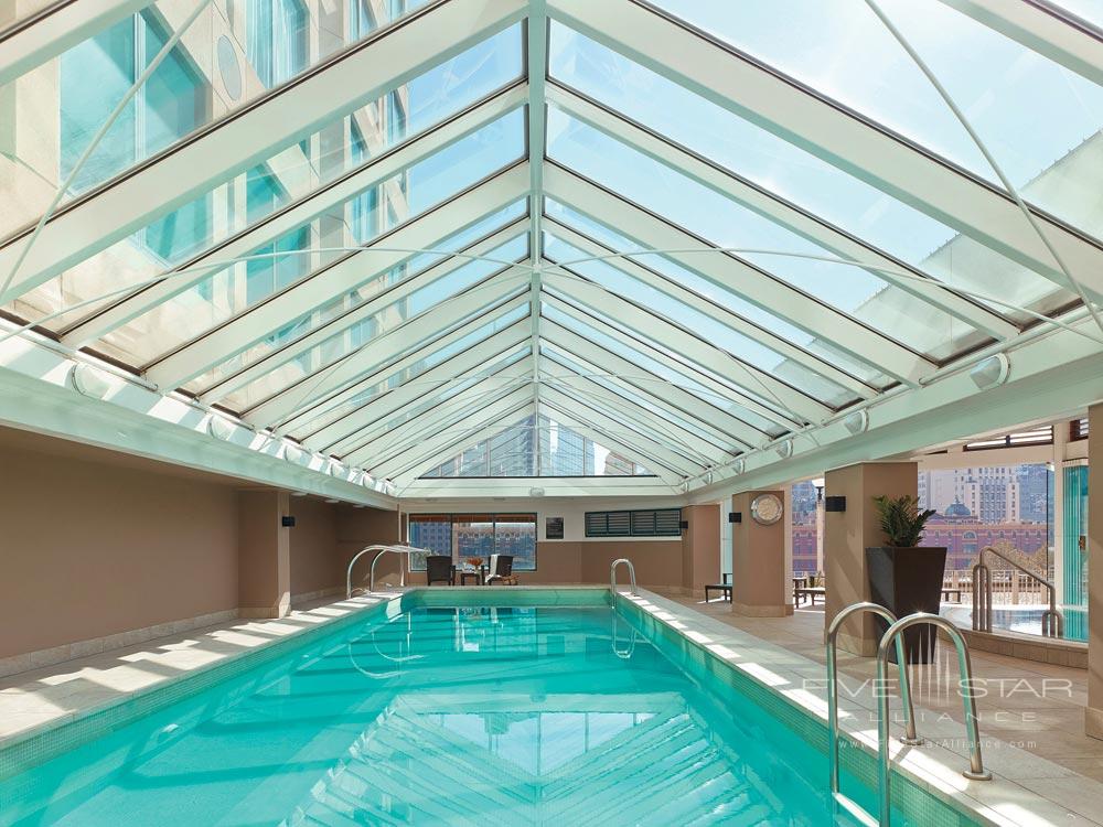 Indoor Pool Of The Langham Hotel Melbourne.