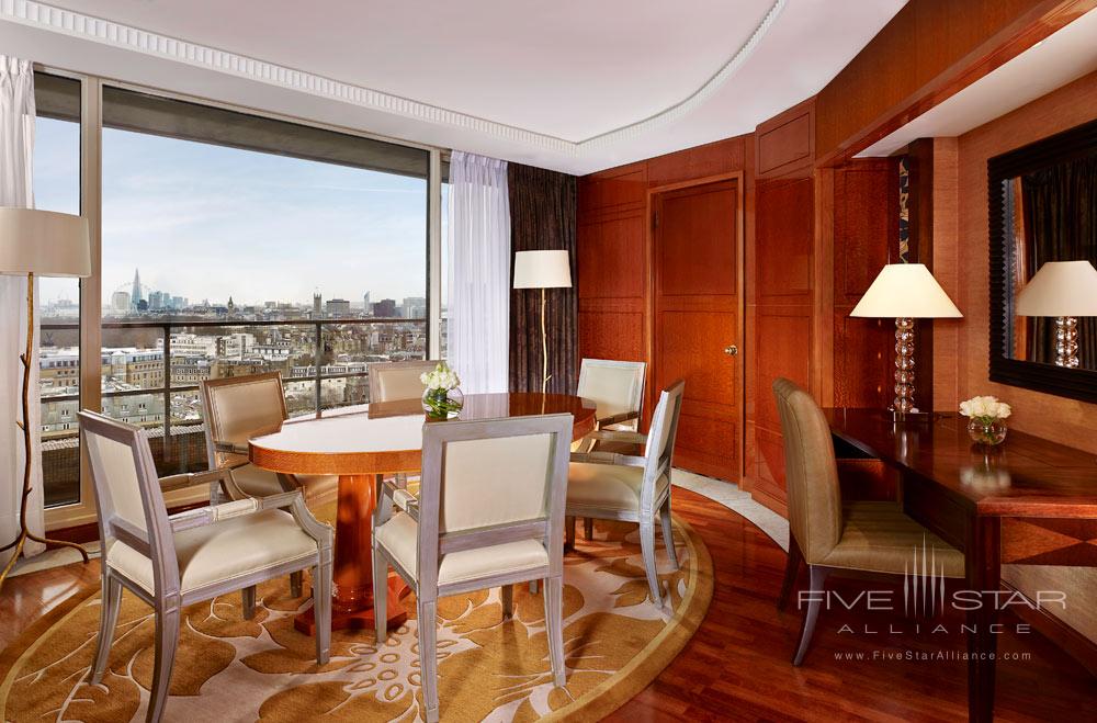 Suite Dining at The Park Tower Knightsbridge, London, United Kingdom