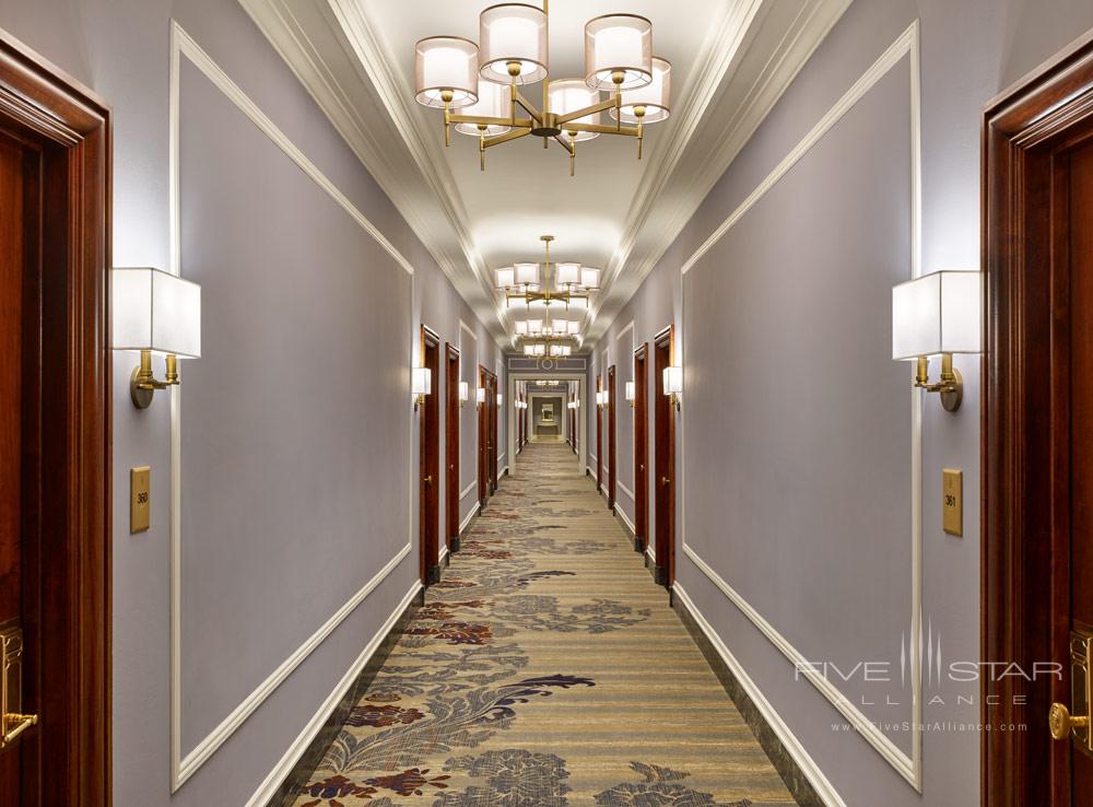 Guestroom Corridor at Palace Hotel, San Francisco