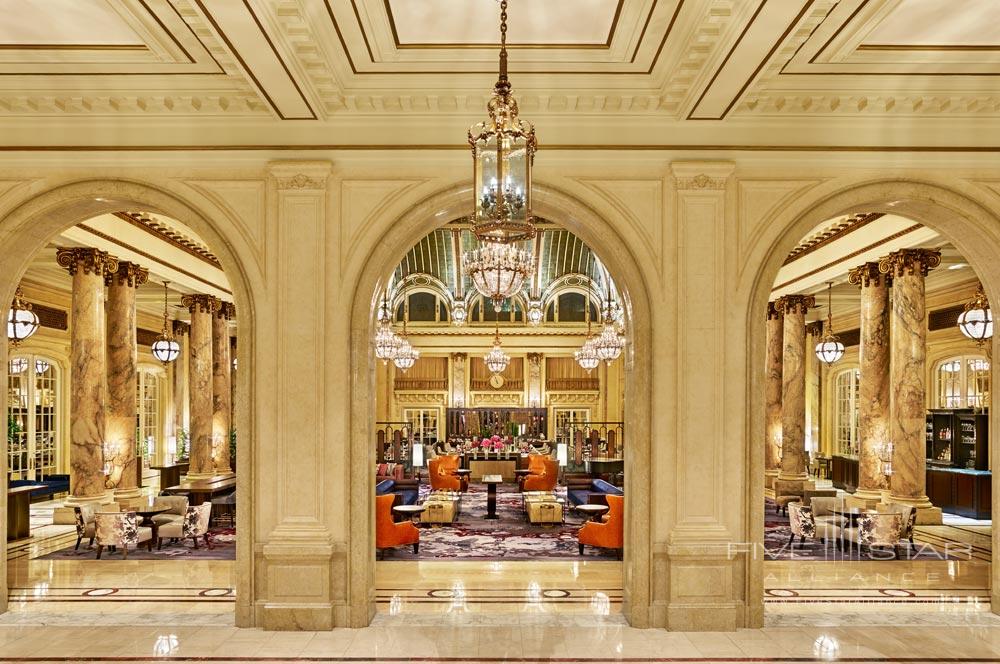 Entryway to The Garden Court at Palace Hotel, San Francisco