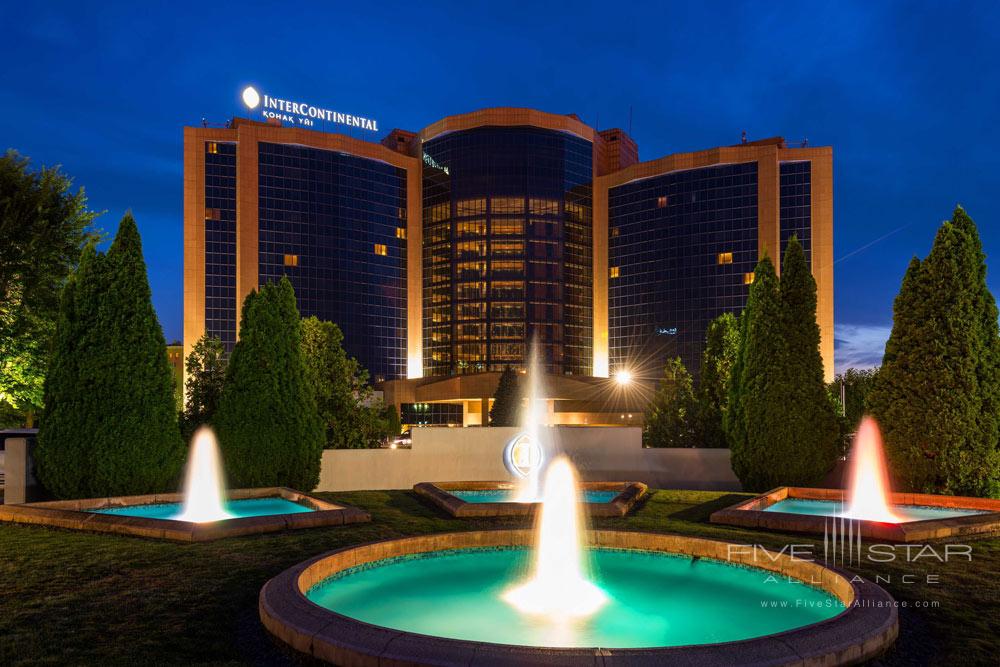 Exterior of The InterContinental Almaty, Kazakhstan