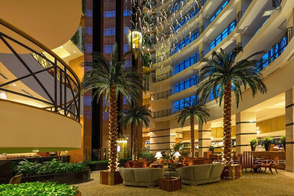 Lobby at The InterContinental Almaty, Kazakhstan