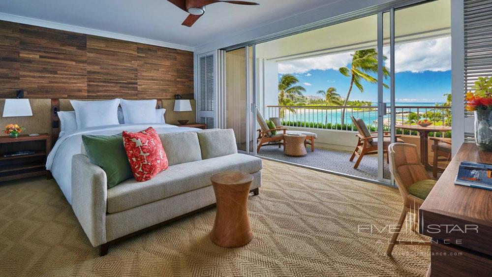 Guestroom at Four Seasons Resort Oahu at Ko Olina, HI