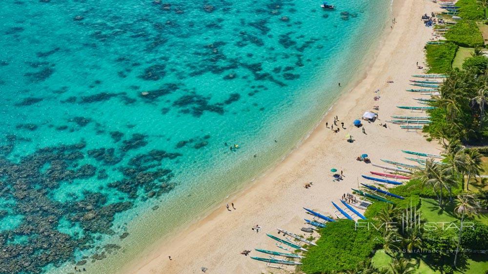 Beach at Four Seasons Resort Oahu at Ko Olina, HI