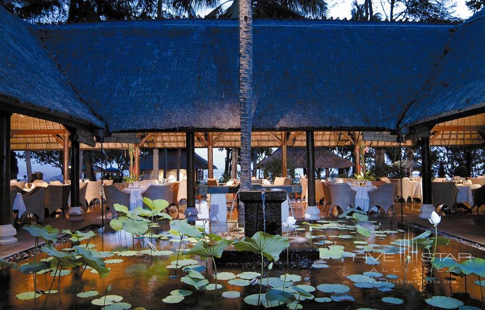 Kura Kura Restaurant at Oberoi Bali, Indonesia