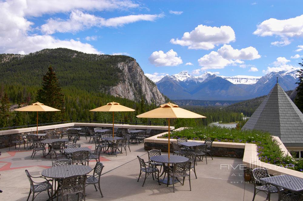 Terrace Dining at Fairmont Banff Springs, Banff, Canada