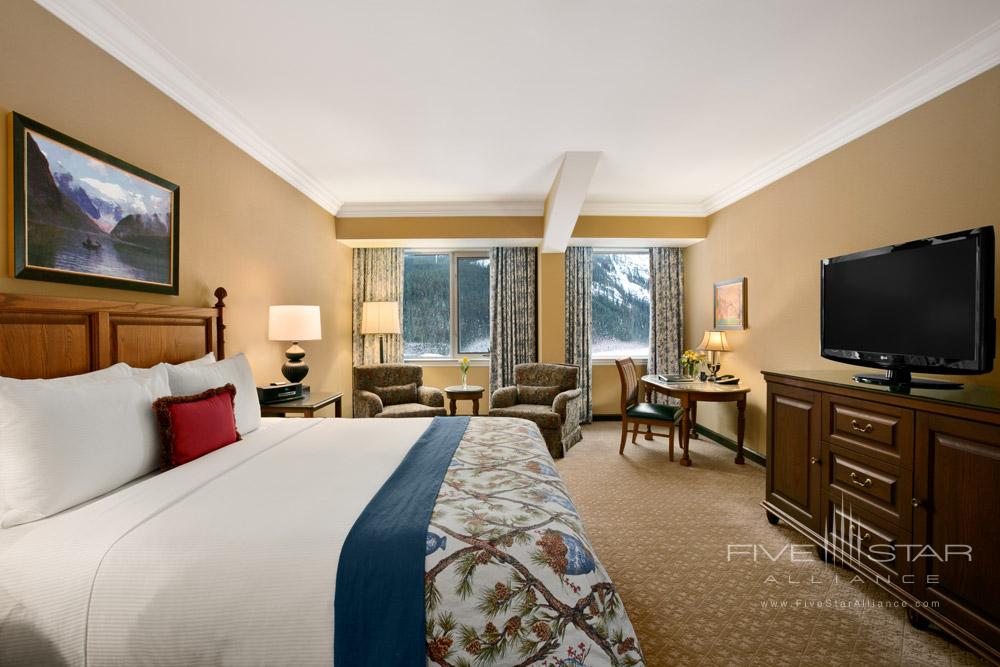 Guest Room at Fairmont Chateau Lake Louise, Canada