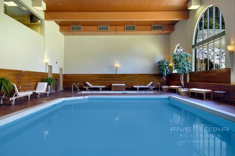 Indoor Pool at Fairmont Chateau Lake Louise, Canada