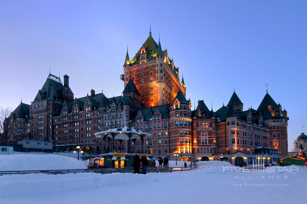 Exterior of Fairmont Le Chateau Frontenac, Quebec City