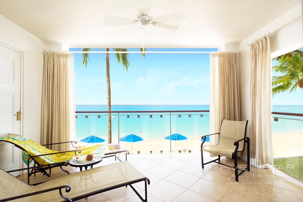 Beachfront Junior Suite at Fairmont Royal Pavilion, St James, Bridgetown, Barbados