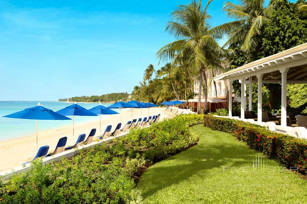 Exterior beach view at Fairmont Royal Pavilion, St James, Bridgetown, Barbados