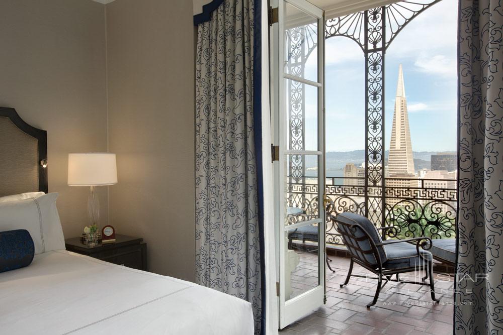 Main Building Balcony Suite II at Fairmont San Francisco