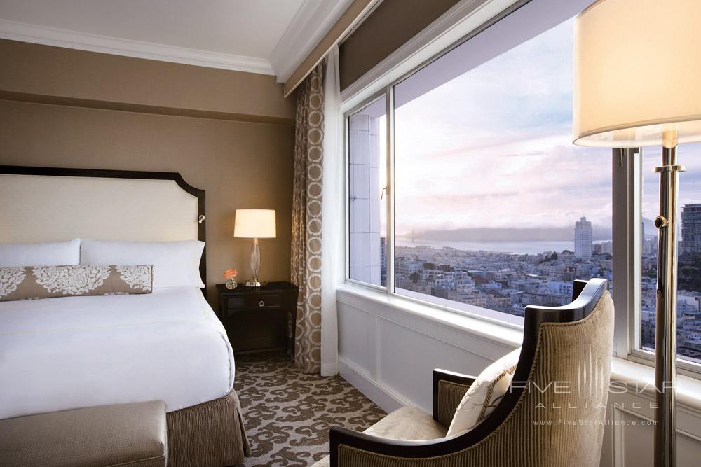 Signature Golden Gate Suite Bedroom at Fairmont San Francisco