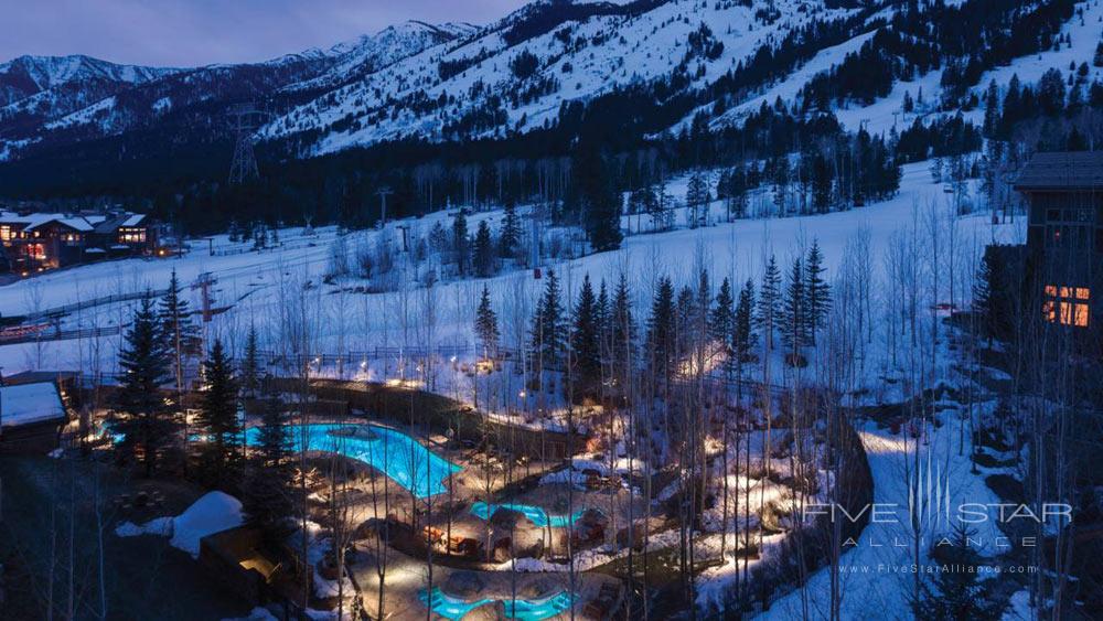 Exterior of Four Seasons Jackson Hole