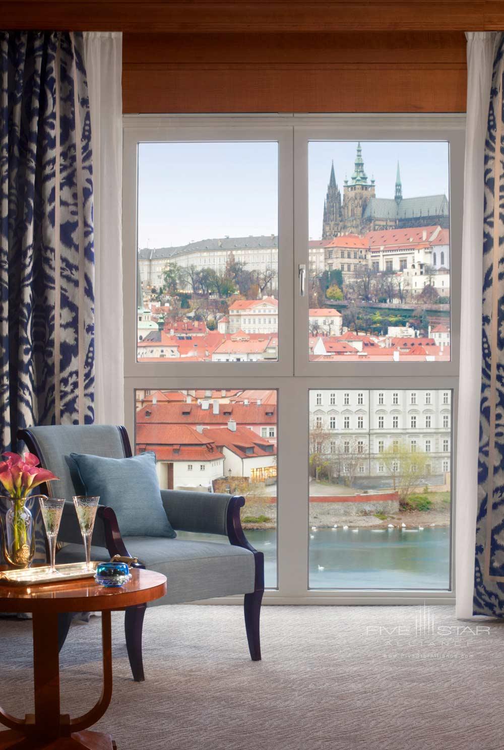 Four Seasons Prague guestroom, Praha, Czech Republic