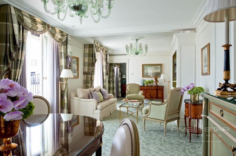 Four Seasons Hotel George V Paris Duplex Suite Living Room